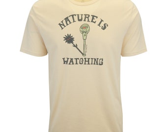 Volcom Herren Cream Nature Is Watching Crew S/S T-Shirts (S26)