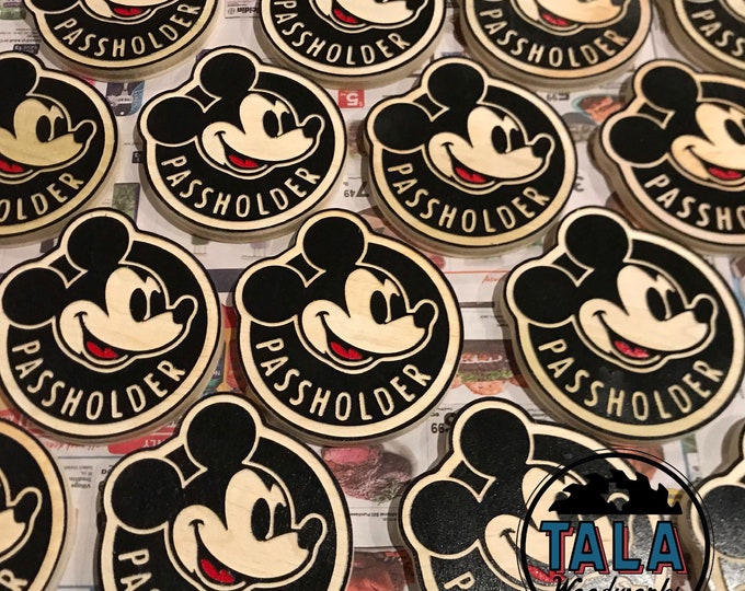 Mickey Passholder Coaster Disneyland Passholder Coaster
