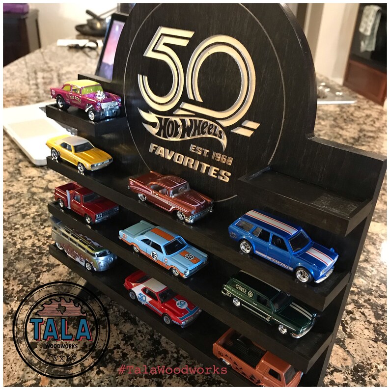 Hot Wheels Display Stand / Rack / Shelf / Case / 50th | Etsy