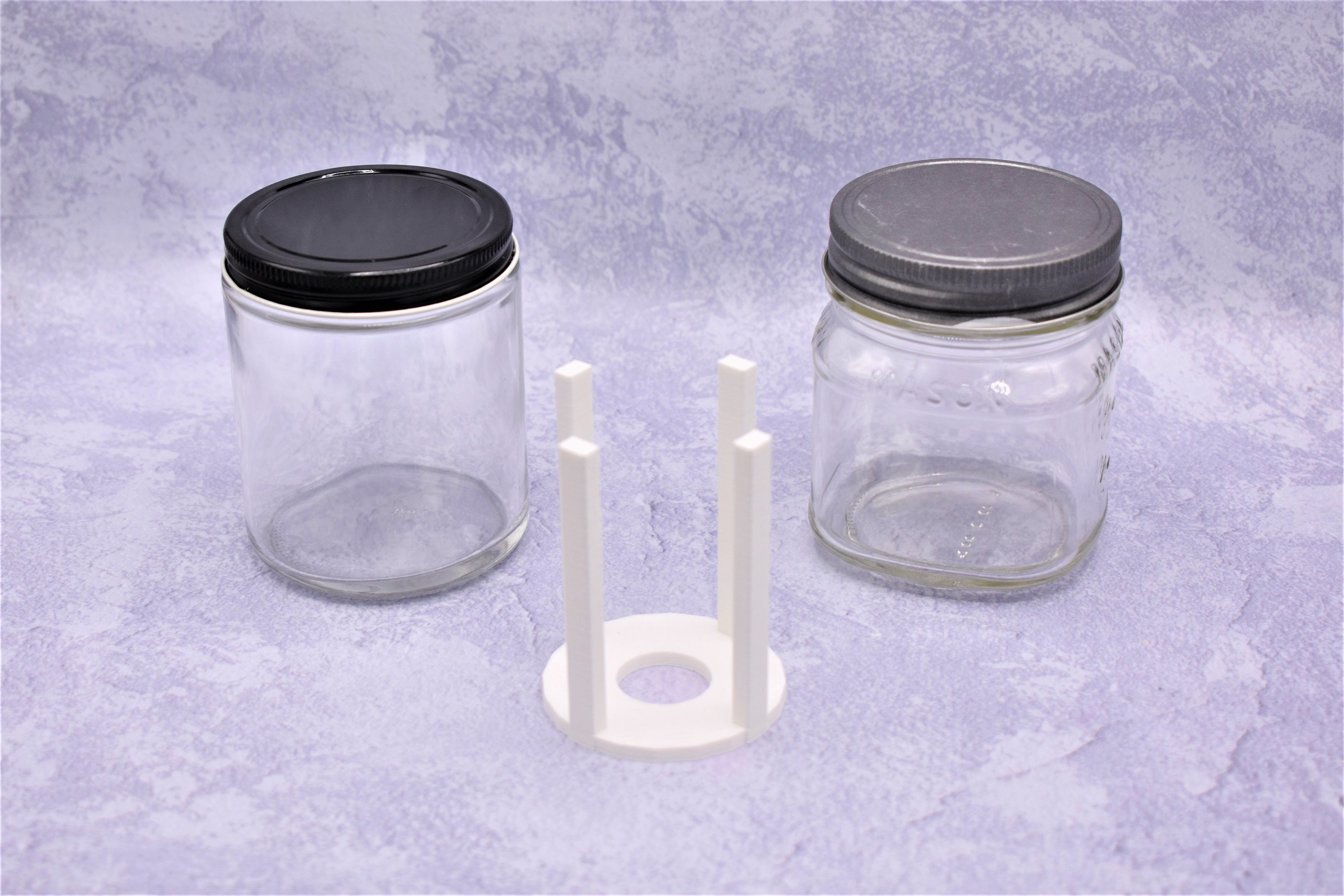 Mason and Straight Sided Jars | Candle Science Jars | Wick Centering …