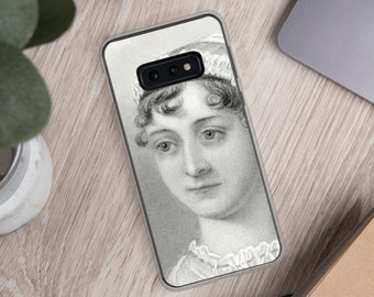 Jane Austen Samsung Case / Pride and Prejudice / Persuasion / Emma / Bookworm / Jane Austen Lover / Literary Gifts / Jane Austen Art