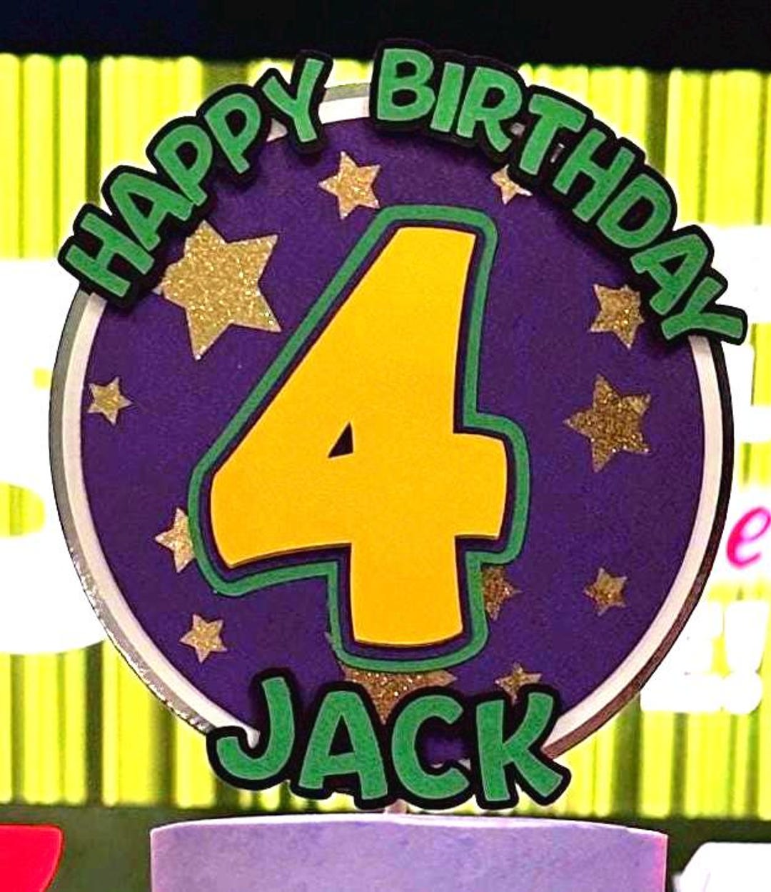 Chuck E Cheese Cake Topper Purple Cake Topper Simple Cake Topper Chuck E Cheese Cake Topper Purple Cake Topper Simple Cake Topper