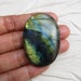 Superb Quality Natural Multi Fire Labradorite Smooth Cabochon image 0