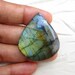 Best Quality Real Multi Fire Labradorite Cabochon Handmade image 0