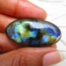 Natural Labradorite  Oval Shape Labradorite Cabochon image 0