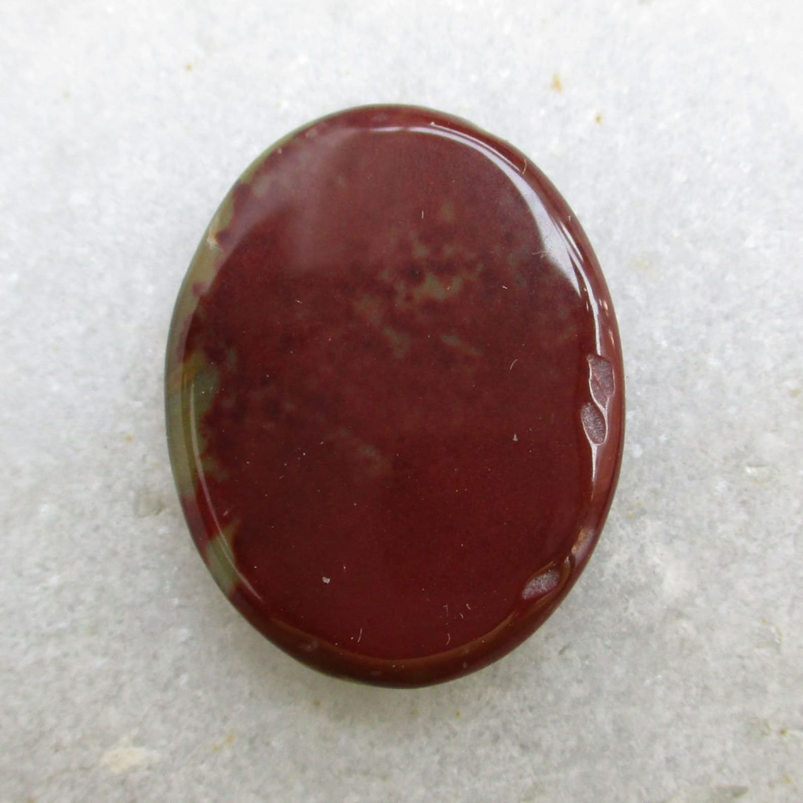 Natural Blood Jasper Oval Shape 26 carat 26x20x6mm Cabochon | Etsy