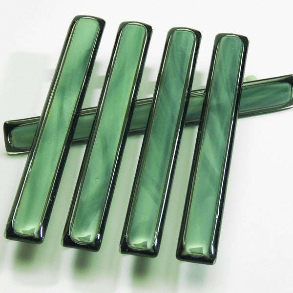 Forest Green Glass Door Handle, Kitchen Cabinet Handle, Cupboard Pulls, Cabinet Handle, Knobs for Dresser, Dresser Handles, Cabinet Hardware