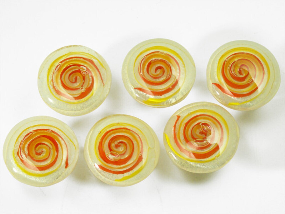 Red and yellow Glass Handle Kitchen Cabinet Handles Cupboard | Etsy