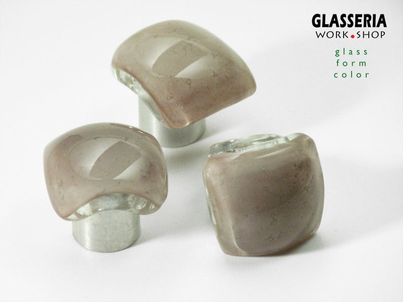 Furniture Handle With A Glass Drawer Handles Knob For Etsy