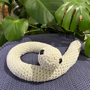 Steve The Snake- Crochet Stuffed Animal
