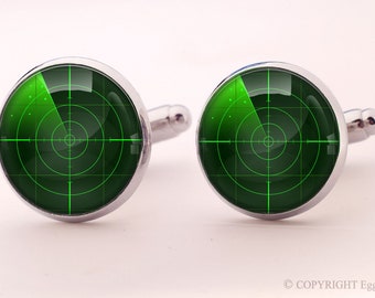 Radar Cuff links, 0812CS