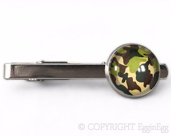 Camo tie clip, 0810TC