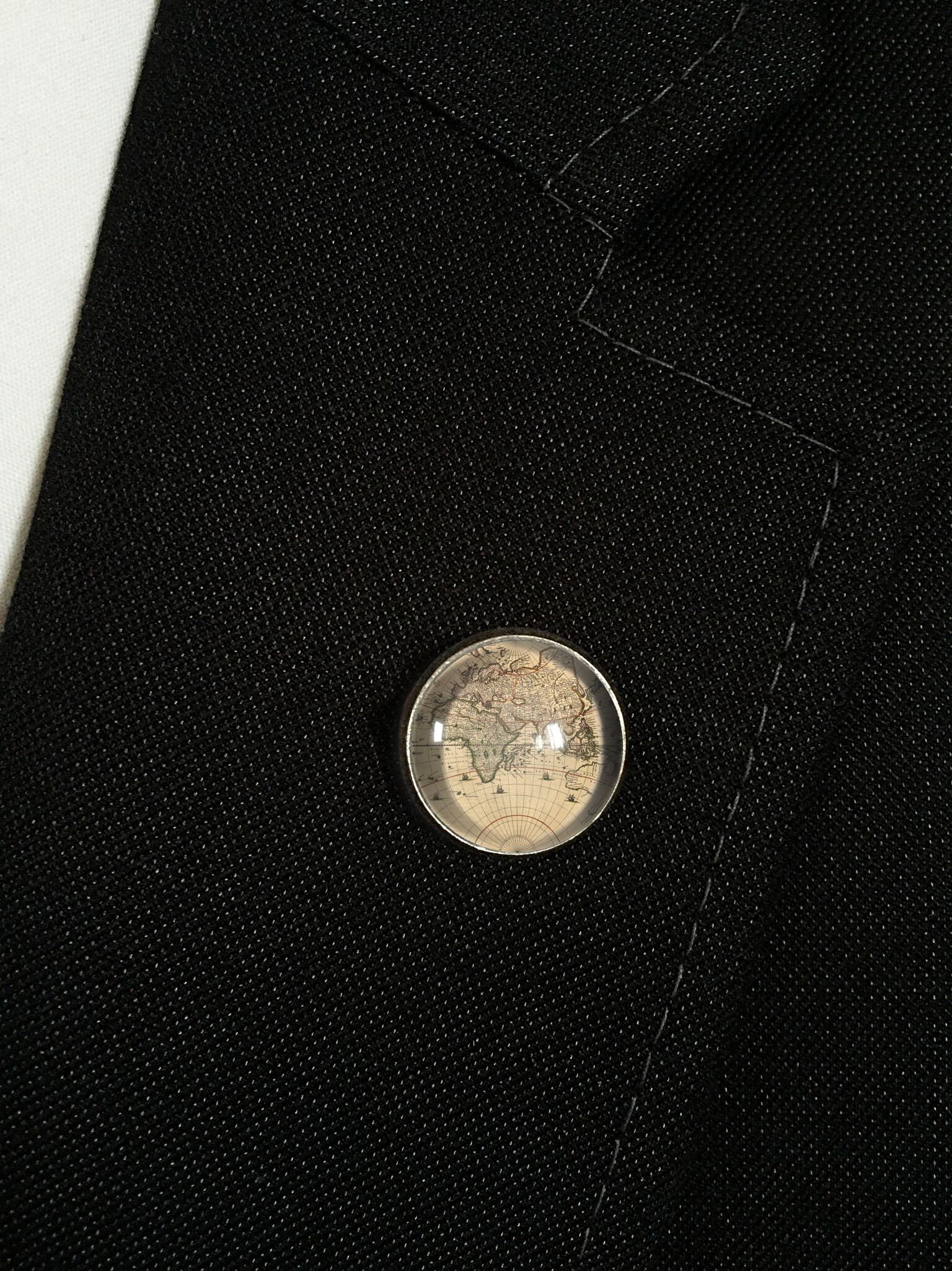 World Map Lapel Pin, 0196LP - Etsy