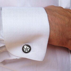 Car wheel Cuff links, 0554CS image 2