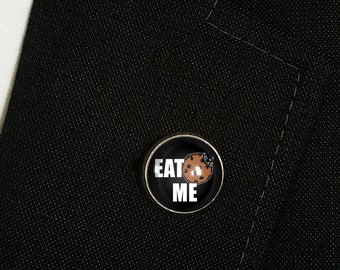 Eat Me lapel pin, 0883LP