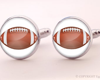 Football Cuff links, 0551CS