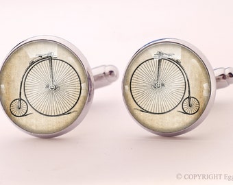 Retro bicycle Cuff links, 0482CS