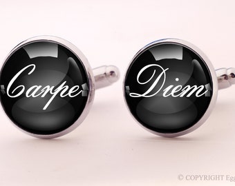 Carpe Diem Cuff links, 0506CS