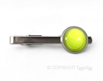 Tennis ball tie clip, 0262TC