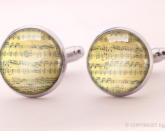 Notes Cuff links, 0508CS