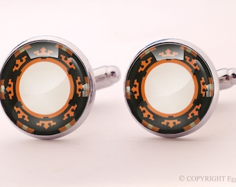 Casino Chips Cuff links, 0820CS