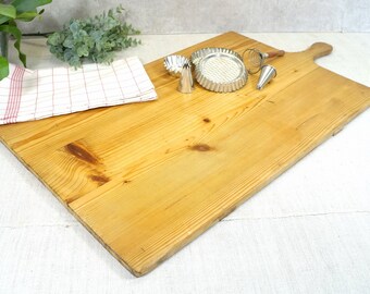 Vintage - large wooden board, cutting board, cake board - kitchen decoration - country kitchen