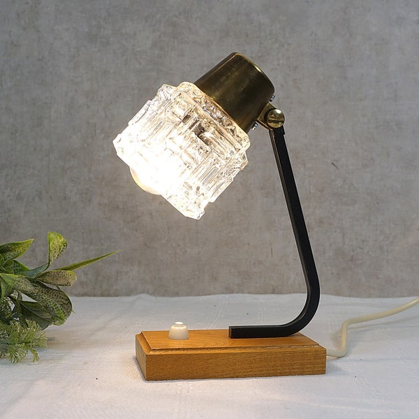 Set of 2 vintage lamps, bedside lamps - 60s/ 70s