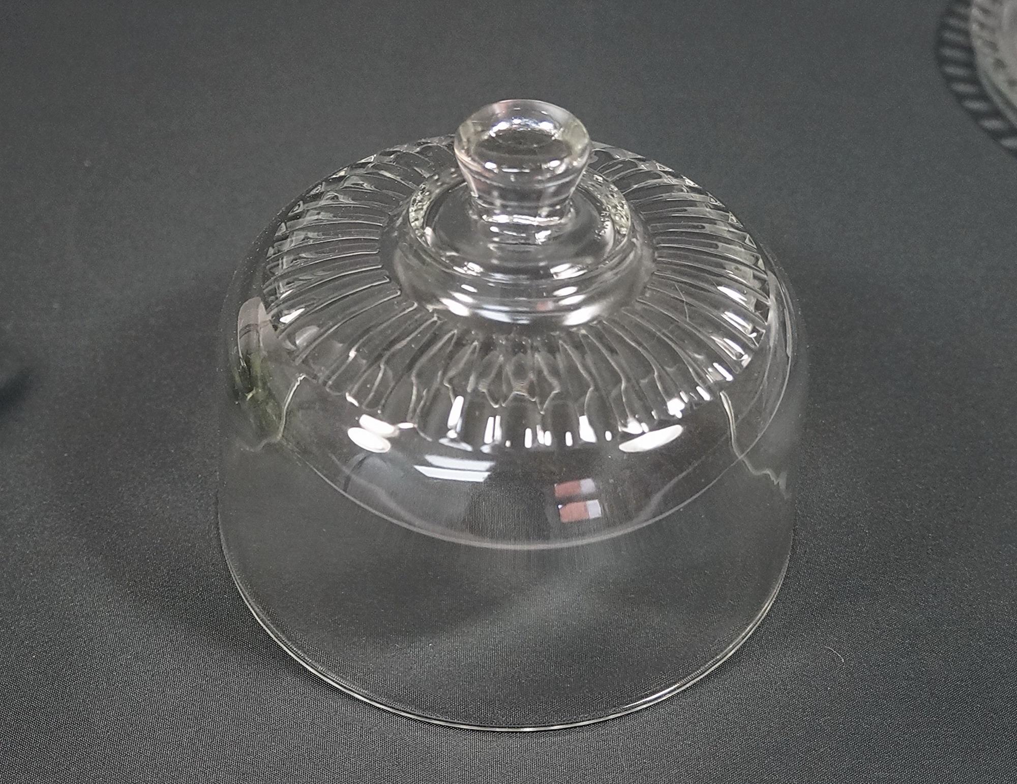 ancienne cloche à fromage arcoroc / verre / belle état