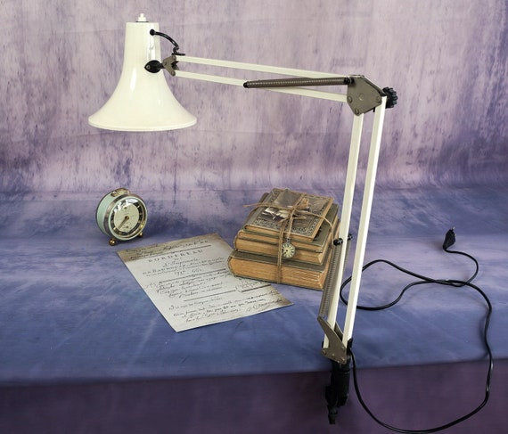 vintage architect lamp