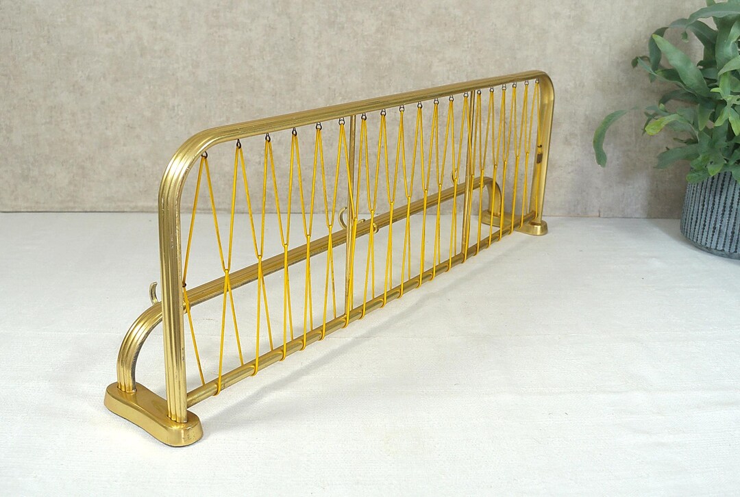 Old Hat Racks Vintage Coat Rack With Hat Rack - 1950s - Aluminum With Nylon Covering ...