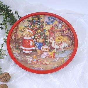 Bunter teller weihnachten