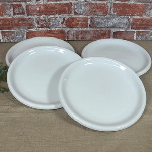 IKEA Rondo - 4 borden, dinerborden, eetborden - porselein, wit