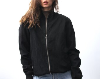 black spring jacket