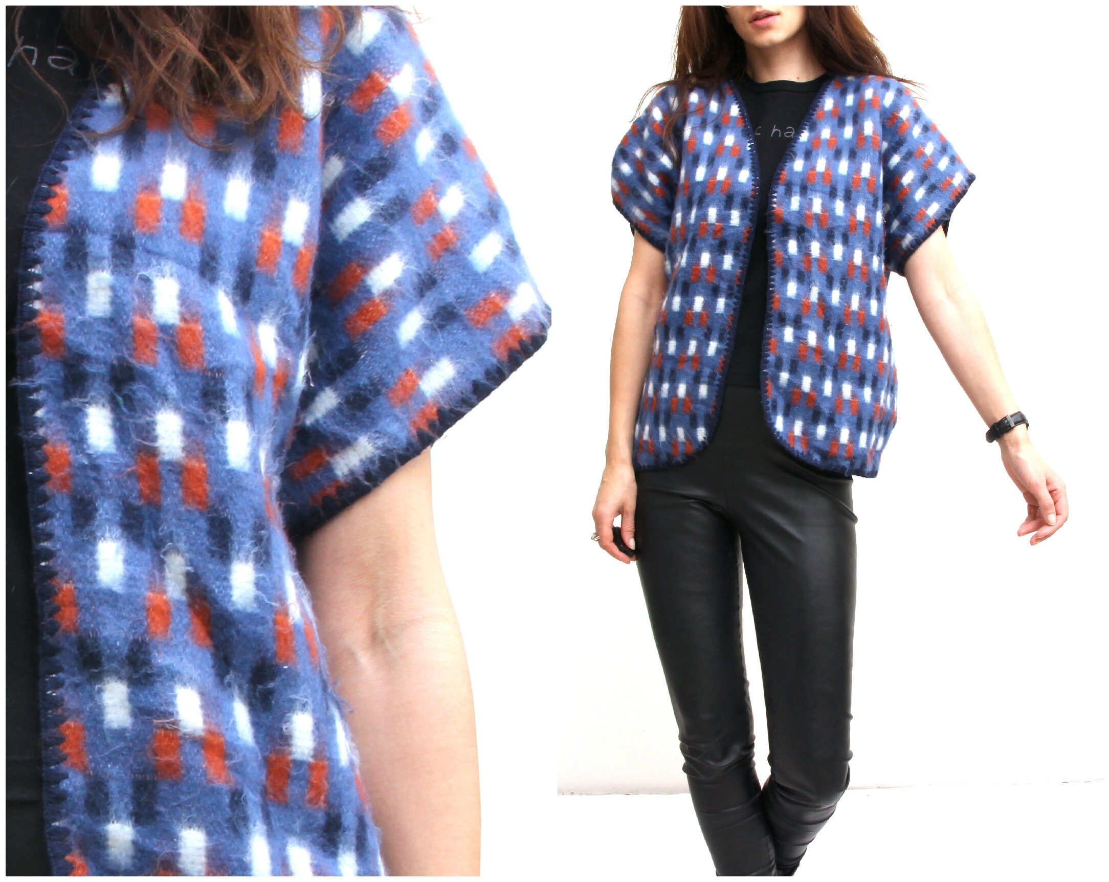 womens patterned vest tops