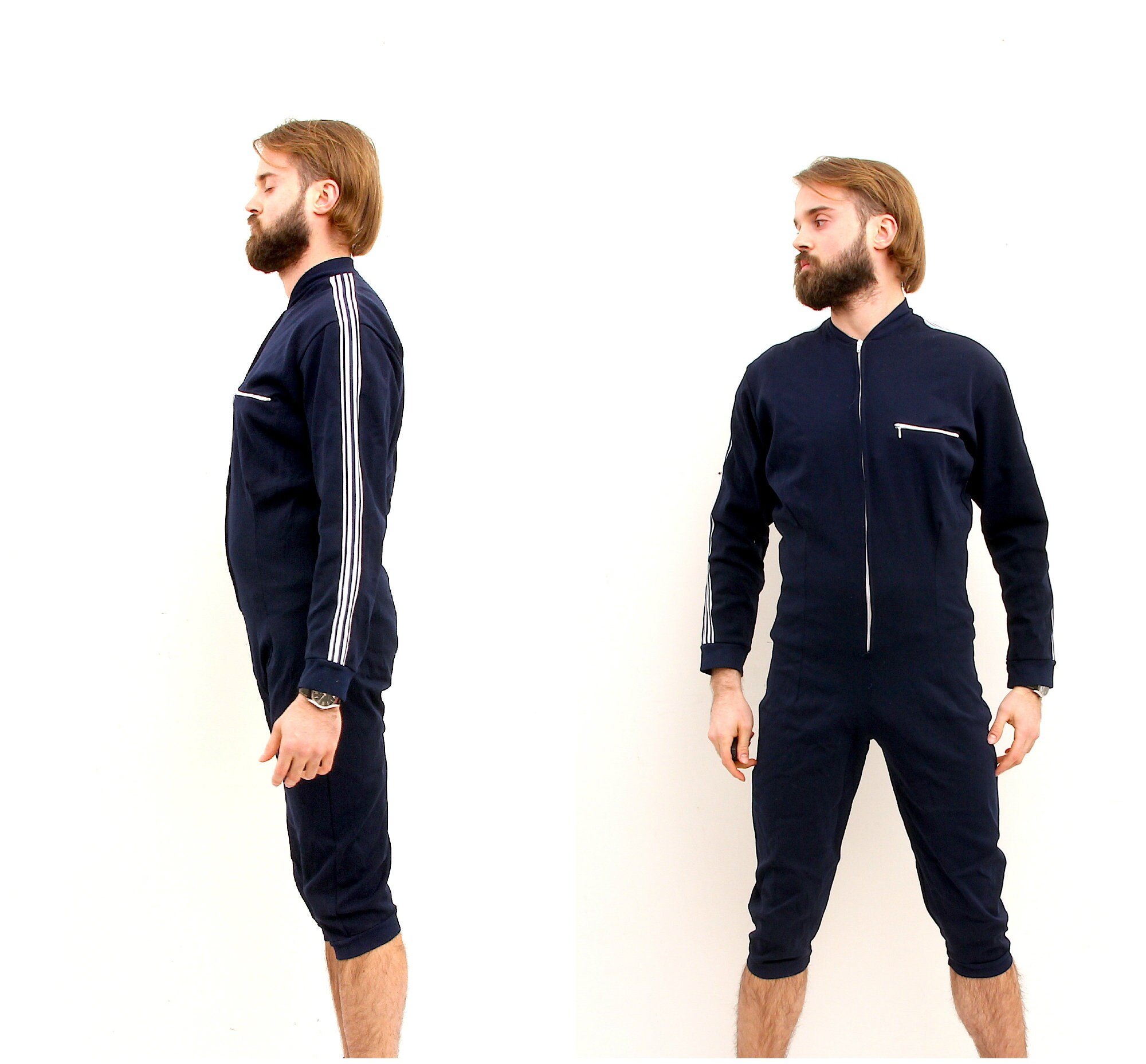 three stripe jumpsuit