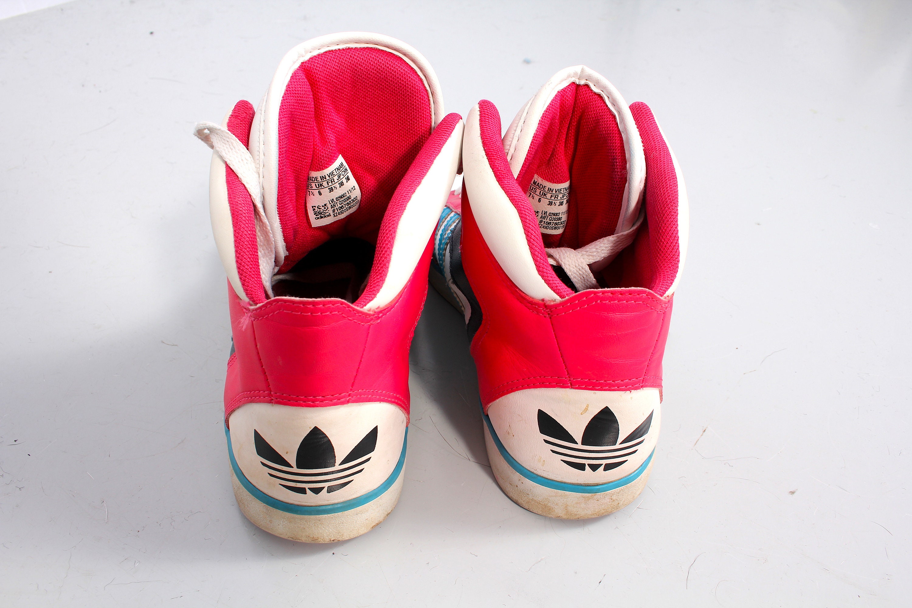 80's Multicolour Streetwear ADIDAS Shoes Tall Uncle Unisex Skateboard ...
