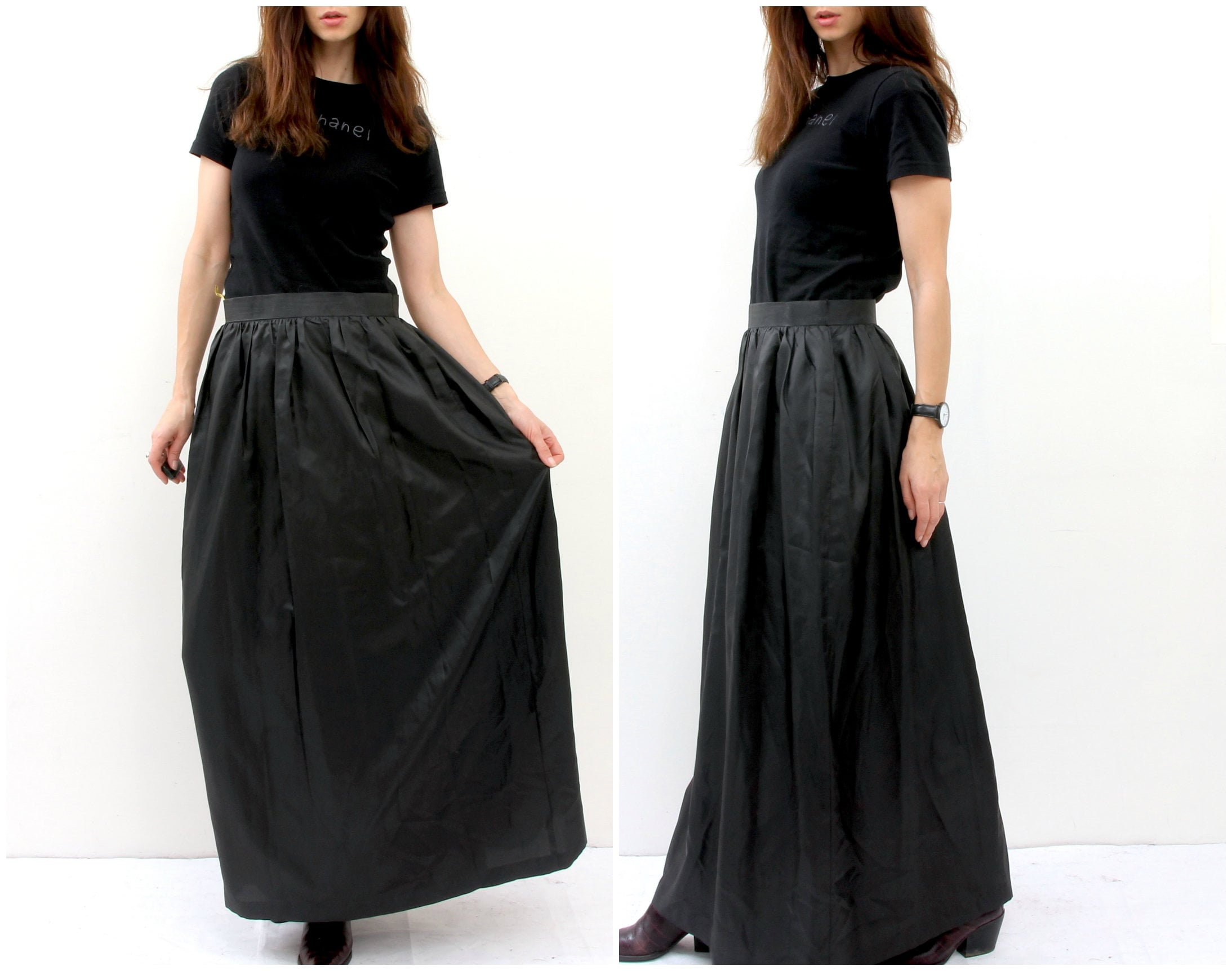 maxi skirt gown