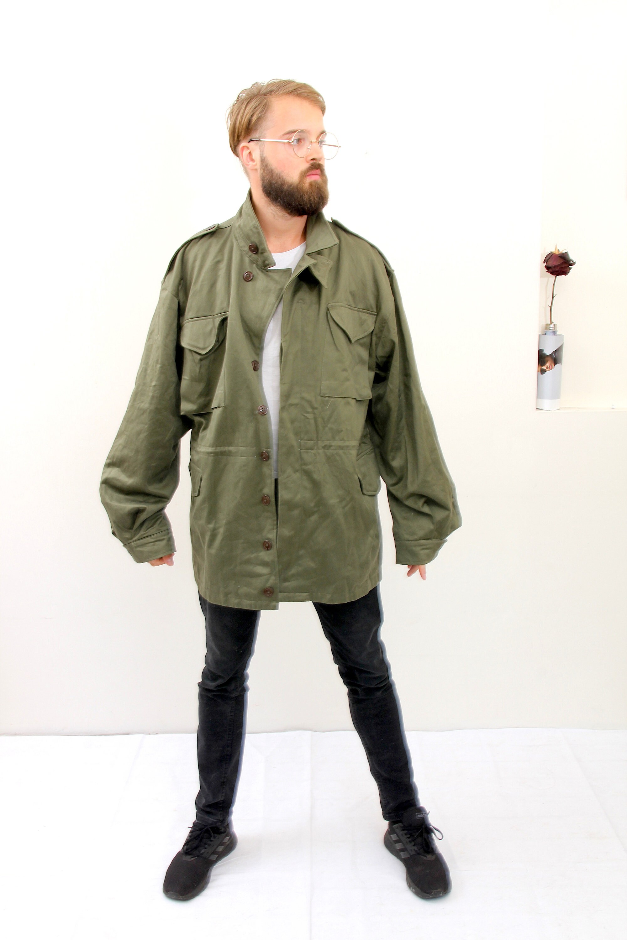 oversized army jacket