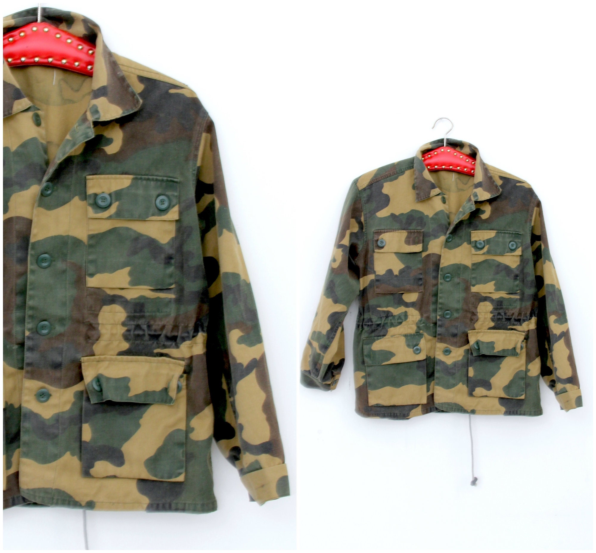 canvas army jacket