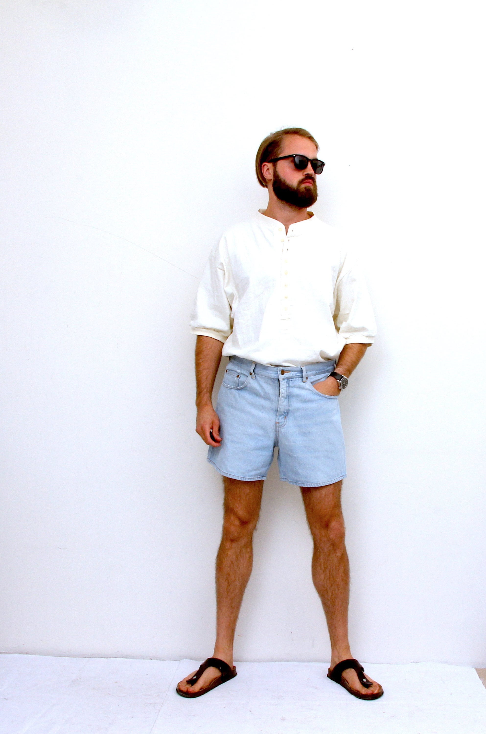 80s jeans shorts