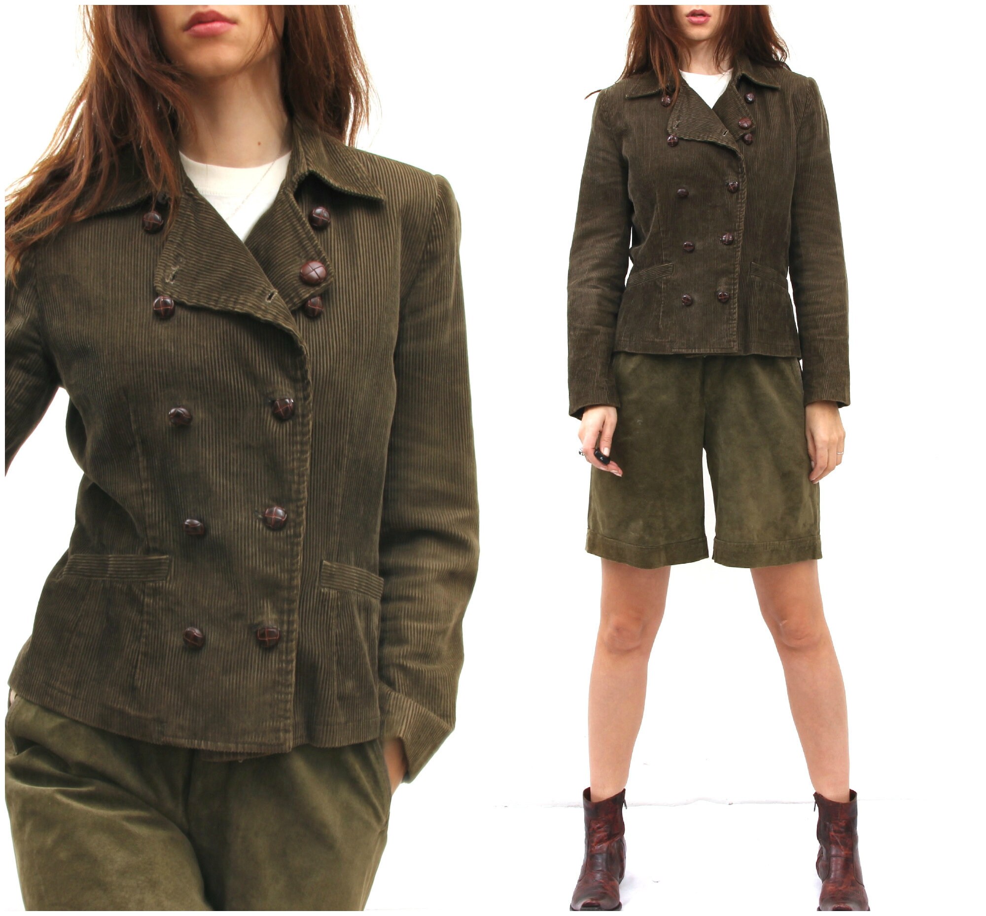 khaki suit jacket womens