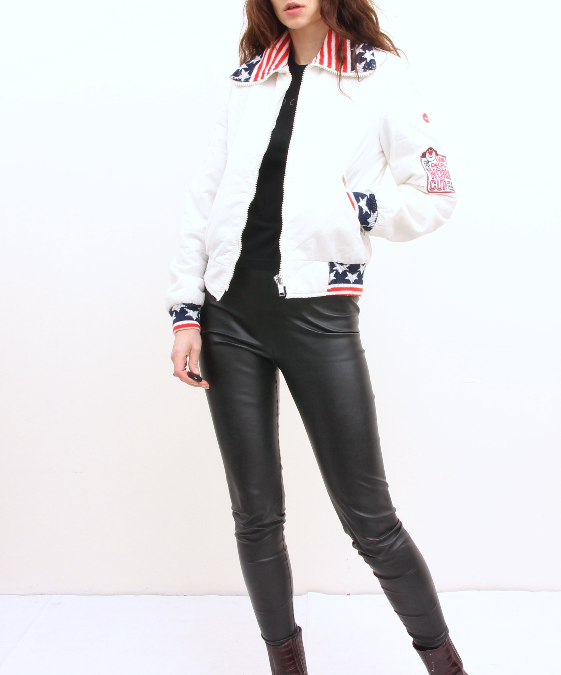 cow print sherpa hoodie