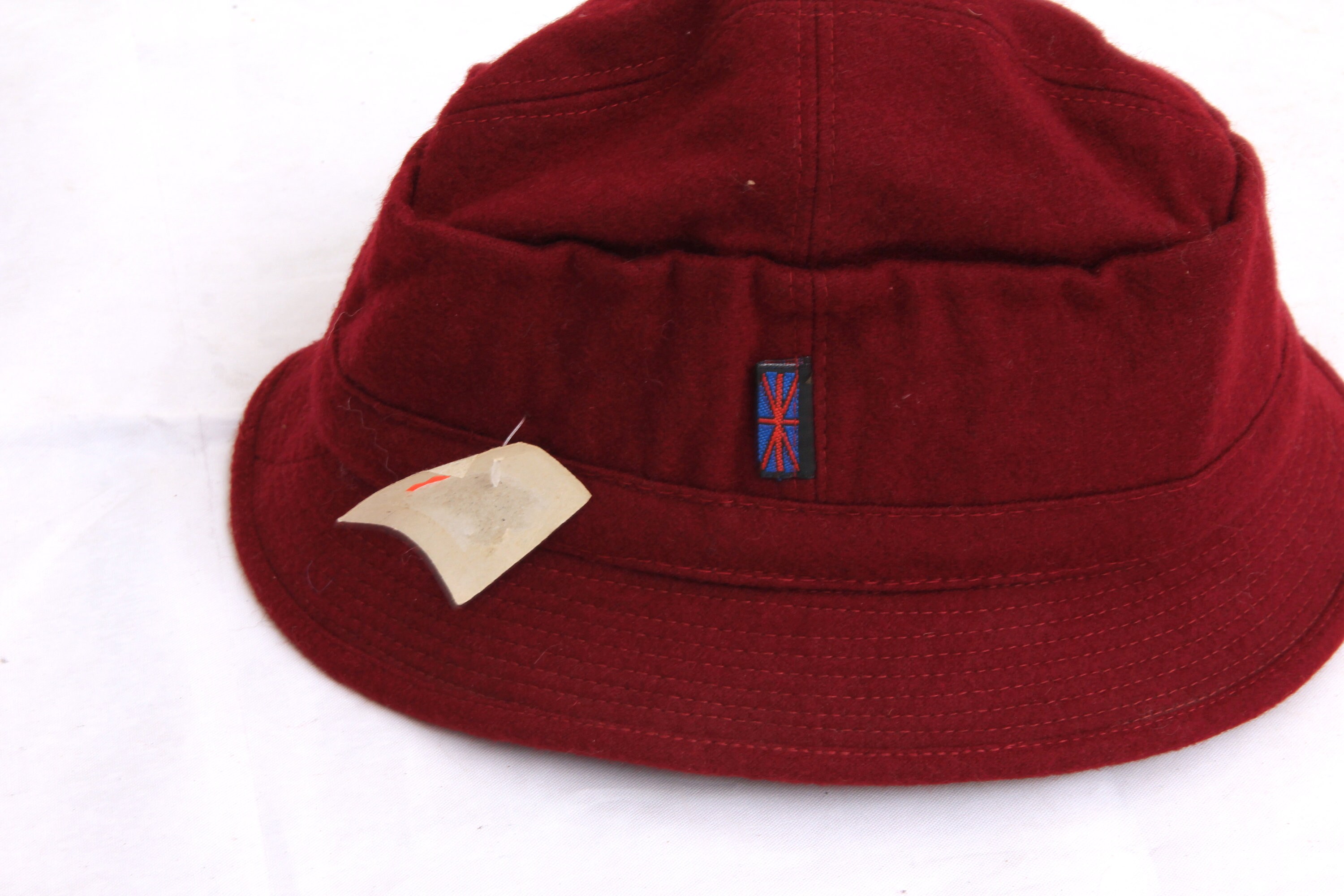 VintageRed Wine Colour Bucket Hat Unisex One Colour Unisex Hat 58
