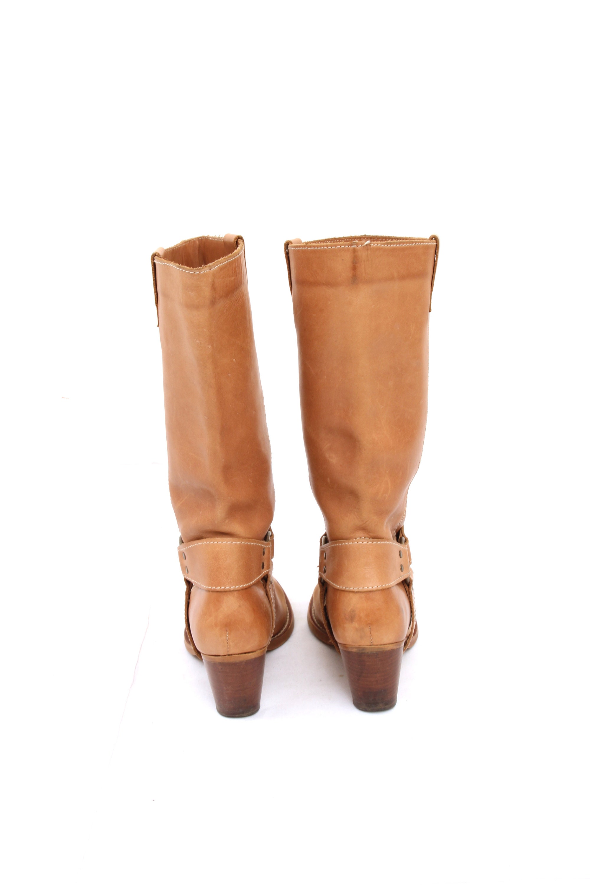 beige tall boots