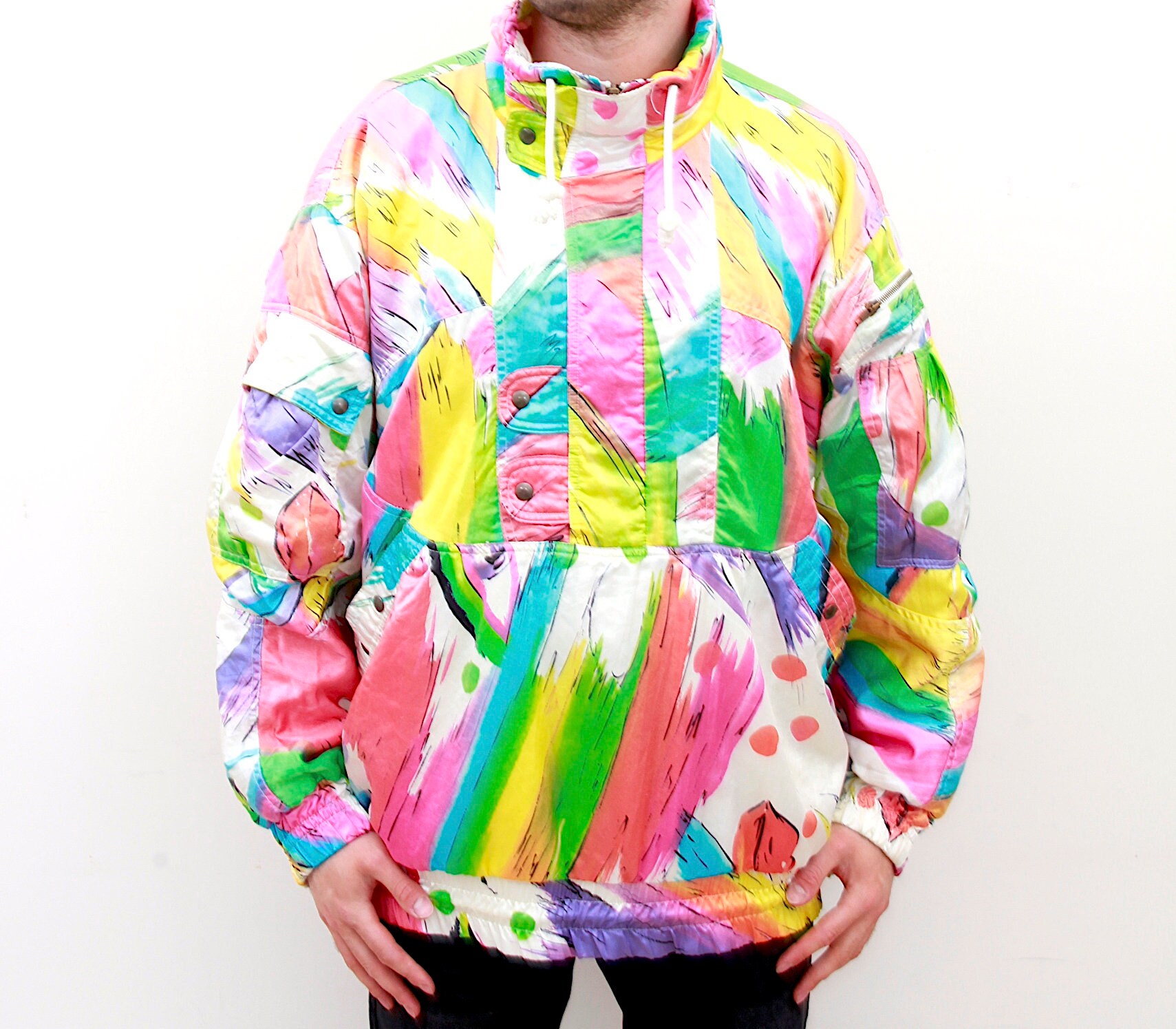 colourful tracksuit