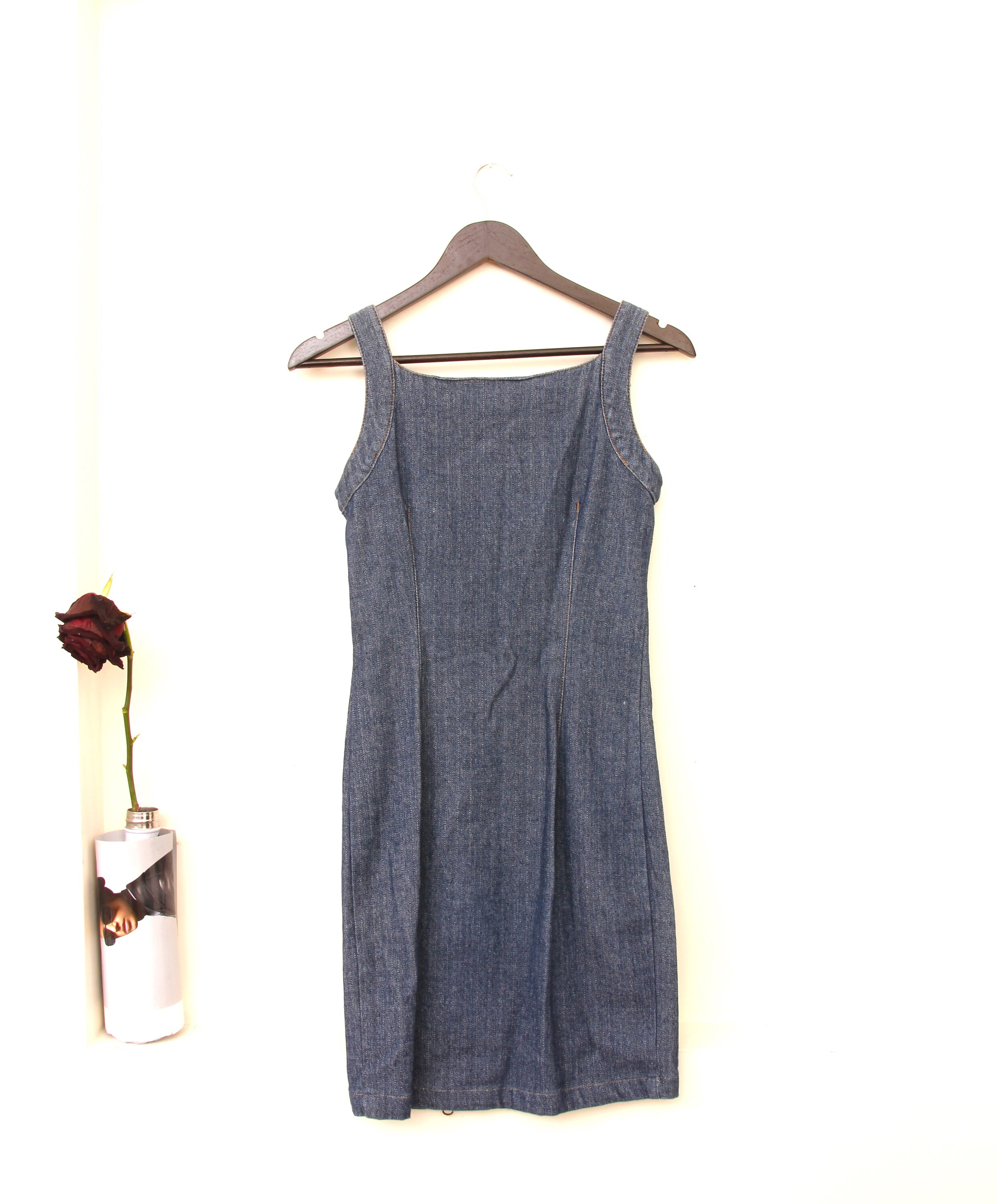 jeans sarafan dress