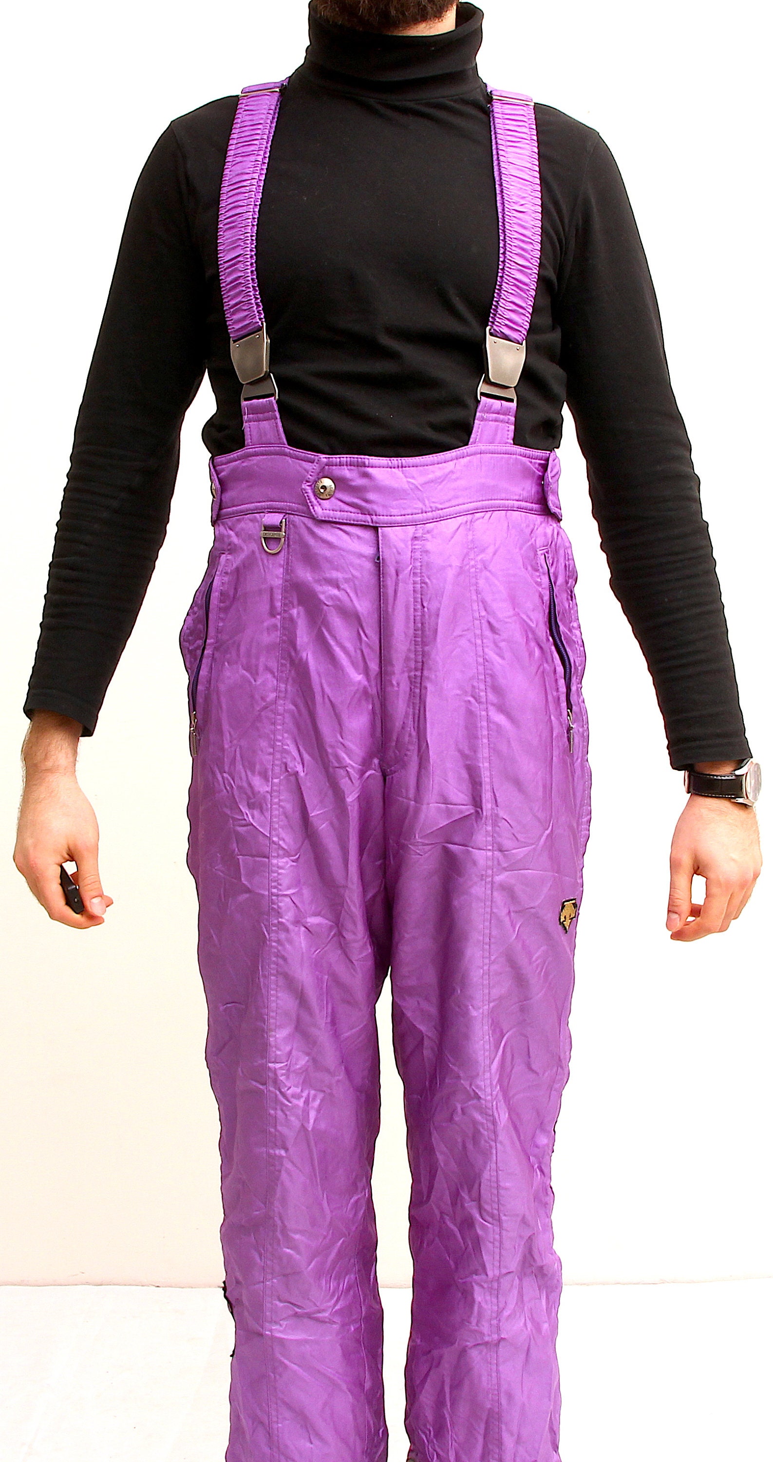 purple snow jumpsuit