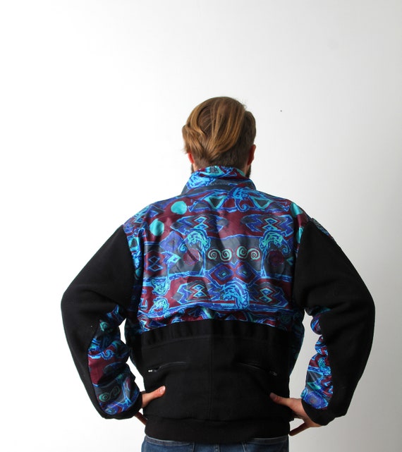 90 ' s s ' psychédélique Hippie veste unisexe manteau Boho 2fae68 90 ' s s ' psychédélique Hippie veste unisexe manteau Boho 2fae68