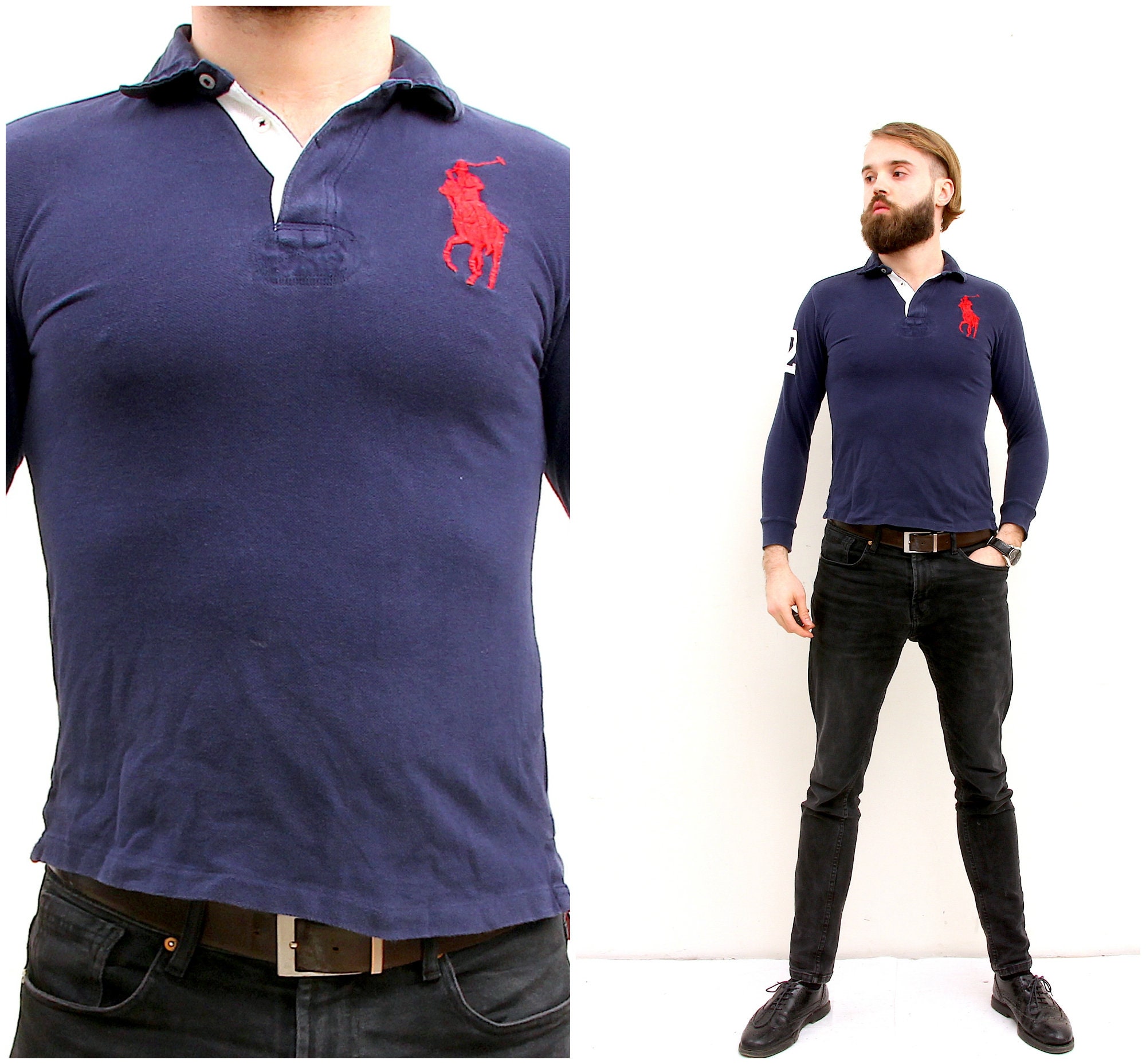 polo logo horse riding man