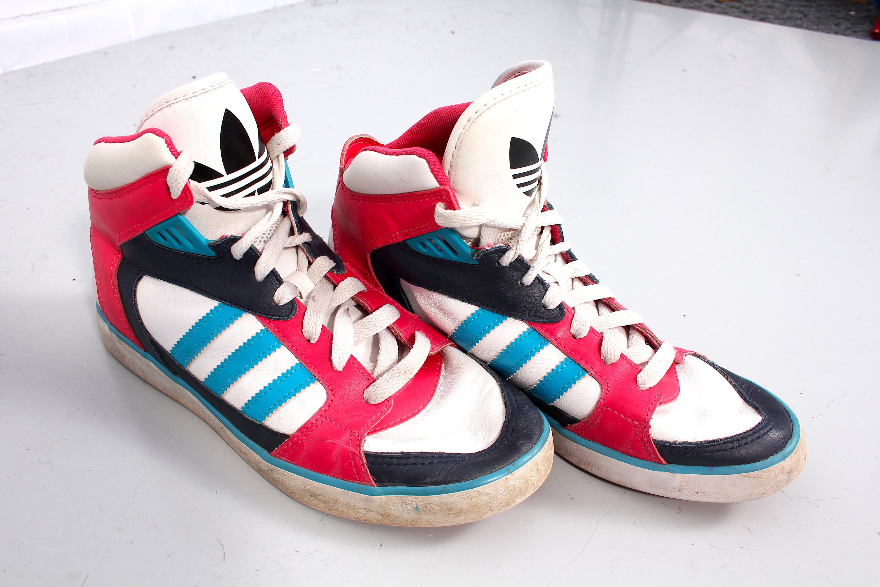 80's Multicolour Streetwear ADIDAS Shoes Tall Uncle Unisex Skateboard Sneakers
